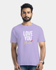Love you more Couple t shirts designed Unisex Neck T shirt