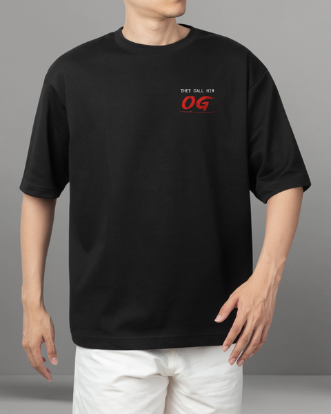 Pawan Kalyan - Power Star - OG - OverSized T shirts Black