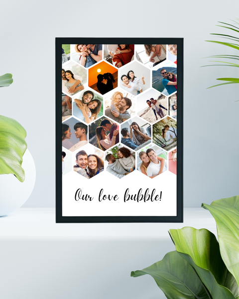 Our Love Bubble Photo Frame