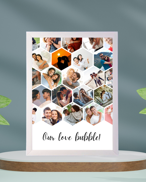 Our Love Bubble Photo Frame