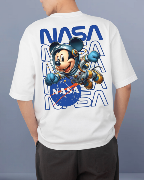 Nasa Unisex Oversized T Shirts