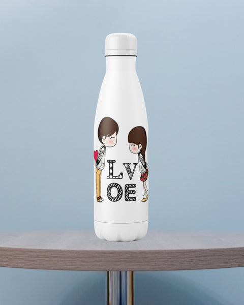 Love Printed Water bottle (Customized water bottle)