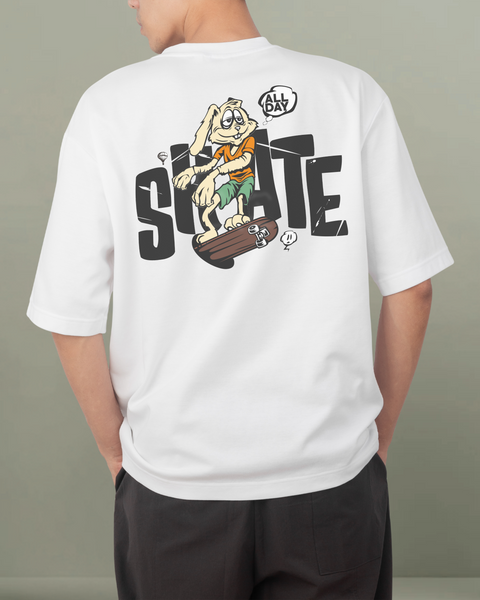 Skate Unisex Oversized T Shirts
