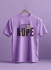 Nope Theme Lavender Color Cotton UniSex T Shirt