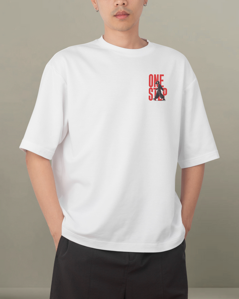 One Step Unisex Oversized T Shirts