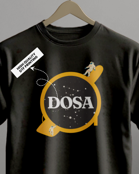 Dosa Nasa Theme Round Neck UniSex T shirt