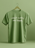 Don't Marry Be Happy Kiwi Green Cotton UniSex T Shirt