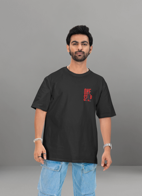 One Step Oversized Unisex Tshirt Oversized