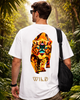 Wild Tiger theme UniSex Oversized T Shirts