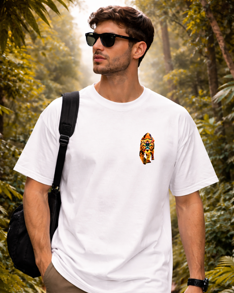 Wild Tiger theme UniSex Oversized T Shirts