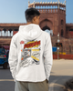 Pushpa - The Rule White Hoodie