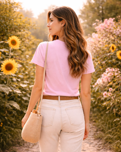 Bloom Unisex Round Neck T shirt