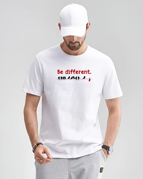 Be Different designed Neck T shirt