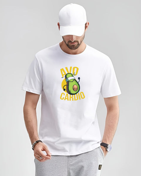 AVO CARDIO designed Neck T shirt
