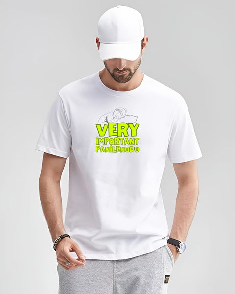 Very Important Panilenodu designed Neck T shirt