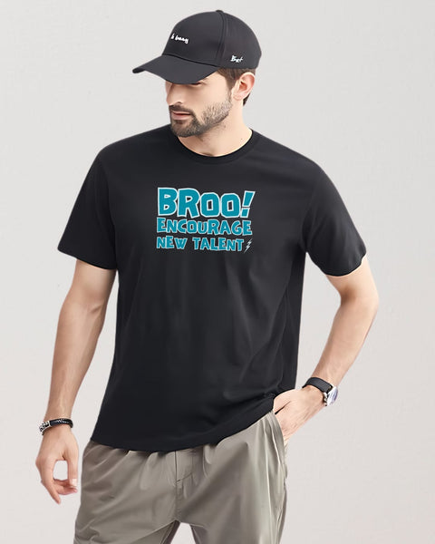 Bro Encourage New Talent designed Neck T shirt