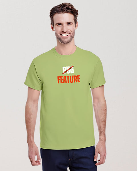 Bug Feature designed Neck T shirt