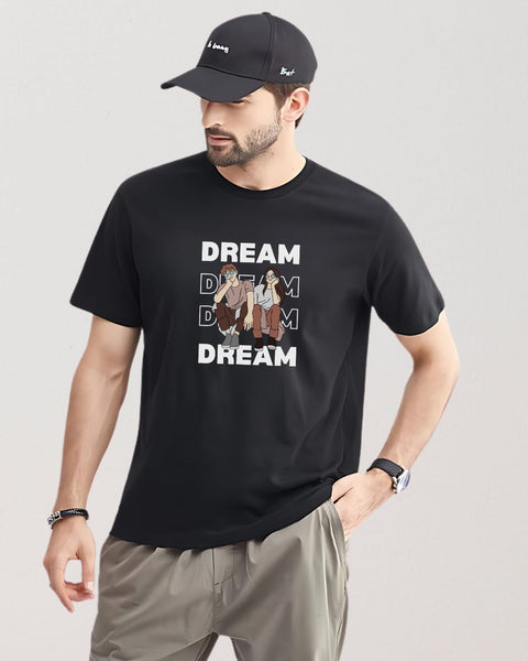 DREAM designed Neck T shirt