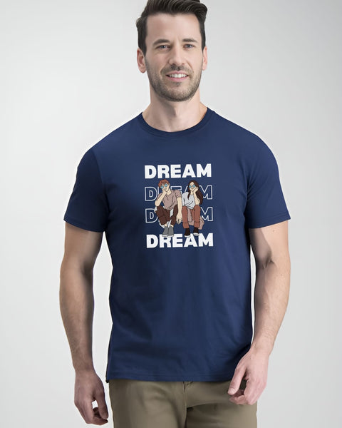DREAM designed Neck T shirt