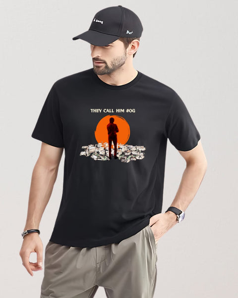 OG -  T shirt Round Neck Unisex Half Sleeves