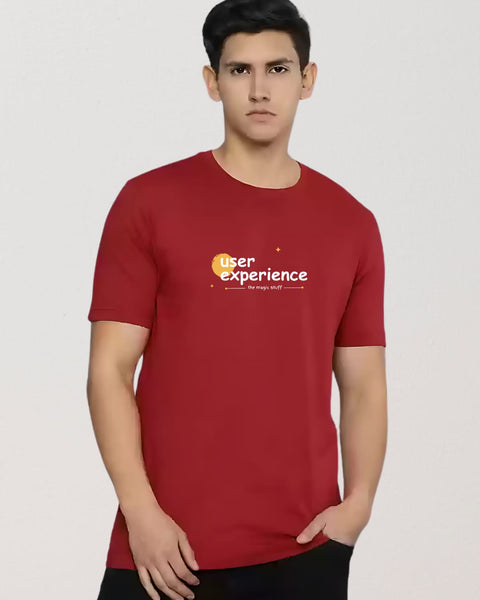User Experience designed Neck T shirt