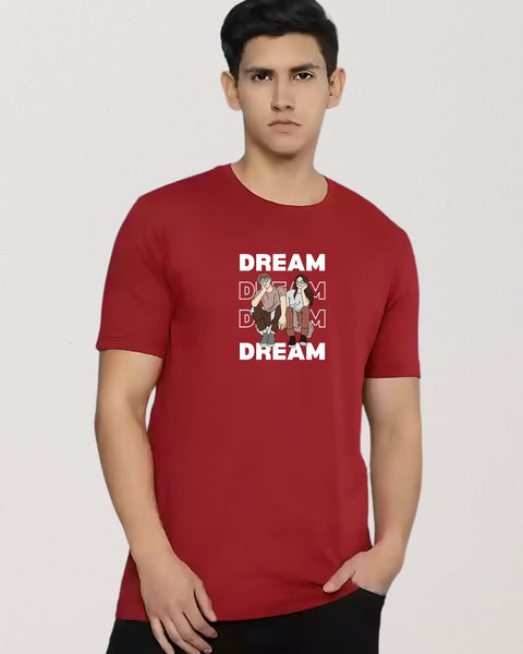 DREAM designed Neck T shirt