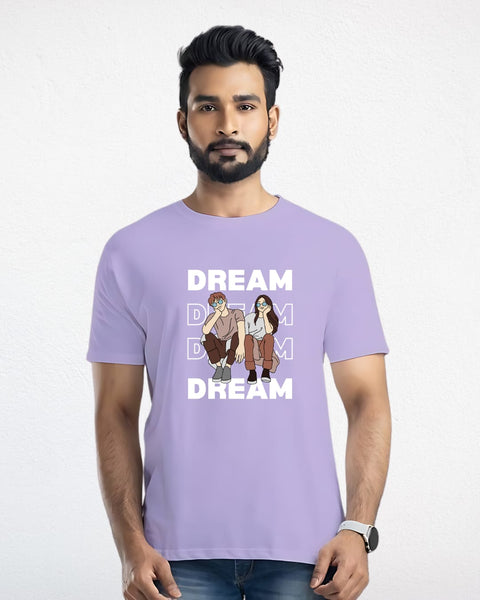 DREAM designed Neck T shirt