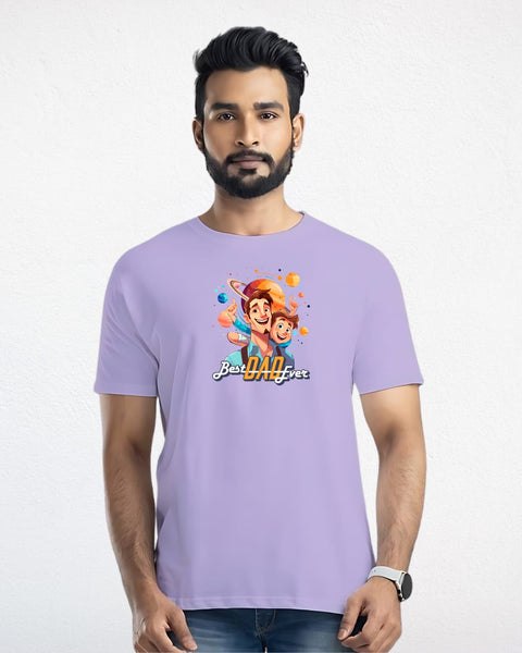 Best Dad Ever designed Neck T shirt