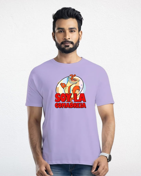 SOY LA COMADREJA designed Neck T shirt