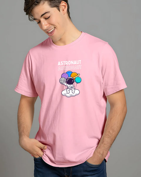 Astronaut designed Neck T shirt