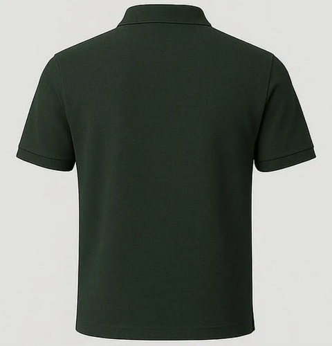 Men's Polo T shirt Bottle Green color Half Sleeves