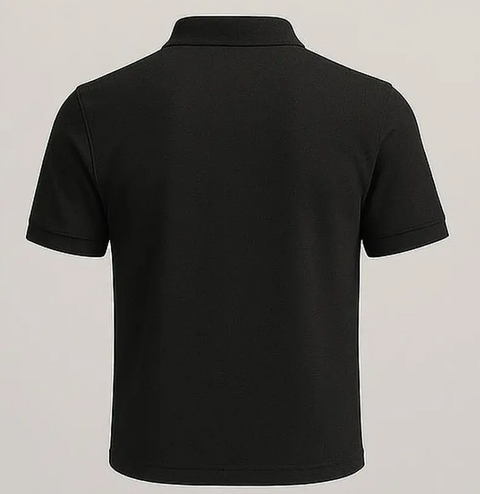 Men's Polo T shirt Black color Half Sleeves