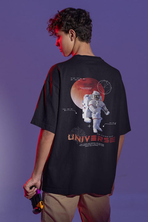 Nasa Designed Oversized Unisex Tshirt Round Neck