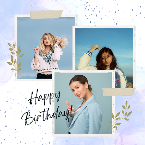 Happy Birthday Designed White Pillow For Your Sofa